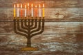 Chanukah Menorah Chanukiah Jewish holiday background