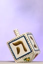 Chanukkah dreidel Royalty Free Stock Photo