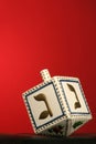 Chanukkah dreidel Royalty Free Stock Photo