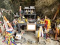 The Chao Mae Tuptim shrine Railay Bay on the Phra Nang Beach