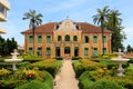 Chao Phraya Abhaibhubejhr Hospital and Thai traditional medicine museum. Royalty Free Stock Photo