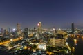 The Chao Phraya River and the night lights are very beautiful.