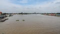 Chao Phraya River in Pakkret