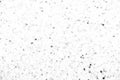 Chaotic black bokeh on a white background, dark spots texture, abstract blur, blurred snowfall Royalty Free Stock Photo