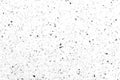 Chaotic black bokeh on a white background, dark spots texture, abstract blur, blurred snowfall Royalty Free Stock Photo