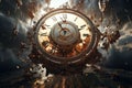 Chaotic carnival of time with clockwork