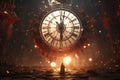 Chaotic carnival of time with clockwork