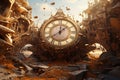 Chaotic carnival of time with clockwork