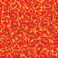 Chaotic fire background