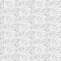 Chaotic grey strokes seamless pattern.