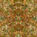 Colorful Chaotic Polygons Mosaic of continuous triangles