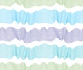 Chaotic waves seamless pattern, vector curve lines abstract repeat tiling background. Royalty Free Stock Photo