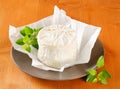 Chaource cheese Royalty Free Stock Photo