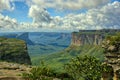 View from the top of Pai InÃÂ¡cio hill, Palmeiras, Bahia, Brazil Royalty Free Stock Photo