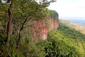 Chapada Guimaraes cliff view from the top of forest