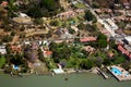 Chapala aerial view Royalty Free Stock Photo