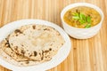 Chapati with Indian Mutton Curry