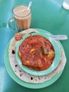 Chapati set meal Royalty Free Stock Photo