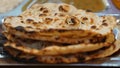 chapati on table outdoor shoot hd