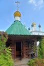 Chapel above source of water of St. James of Spaso-Yakovlevsky Monastery, Monastery of St. Jacob Saviour, situated to left from R