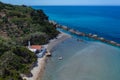 Chapel of Agios Nikolaos, Corfu Island in Greece Royalty Free Stock Photo