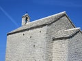 Chapel in the ancient town Lubenice, island Cres, Croatia