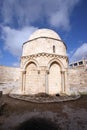 Chapel of the Ascension of Jesus Christ on the Mount of Olives (12th century), Jerusalem Royalty Free Stock Photo