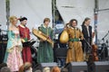 Chapel of Bandura-Players performing on stage on the Andreevsky descent