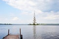 Chapel bell tower in Kalyazin