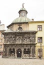 Chapel of Boim in Lviv street Royalty Free Stock Photo