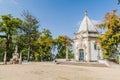 Chapel at Bom Jesus do Monte sanctuary near Braga, Portug Royalty Free Stock Photo