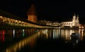 Chapel bridge in Lucerne.