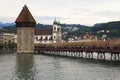 Chapel bridge in Luzerne, Switzerland