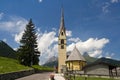 Chapel in Canazei Royalty Free Stock Photo