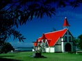 Chapel, Cap Malheureux, Mauritius Royalty Free Stock Photo