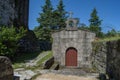 Castle of Villasobroso in the province of Pontevedra in Galicia Royalty Free Stock Photo