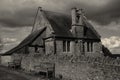 Chapel and cemetery in Much Wenlock, England. United Kingdom