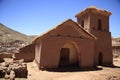 The chapel of the cemetery of San Roque, Susques, Argentina