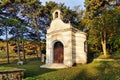 Chapel in cemetery - Slovakia village Smolenice