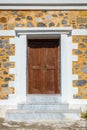 Chapel on the coast near Pacheia Ammos on Crete Royalty Free Stock Photo