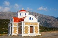 Chapel on the coast near Pacheia Ammos on Crete Royalty Free Stock Photo