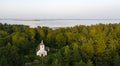 Chapel in the coastal woodland at susnet