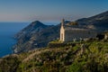 Chapel in a Corsican landscape Royalty Free Stock Photo