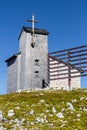 Chapel at the Dachstein on the path to the Five Fingers viewing platform