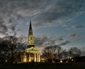 Chapel at dusk