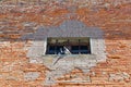 Chapel of the Fallen wall in Montopoli, Italy