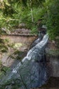 Chapel Falls, Pictured Rocks National Lake shore, Michigan, USA Royalty Free Stock Photo