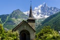 Chapel In The French Alps