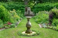 Chapel Garden on the Campus of Northwestern University Royalty Free Stock Photo