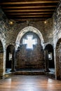 A chapel in the Gravensteen castle in Ghent, Belgium Royalty Free Stock Photo